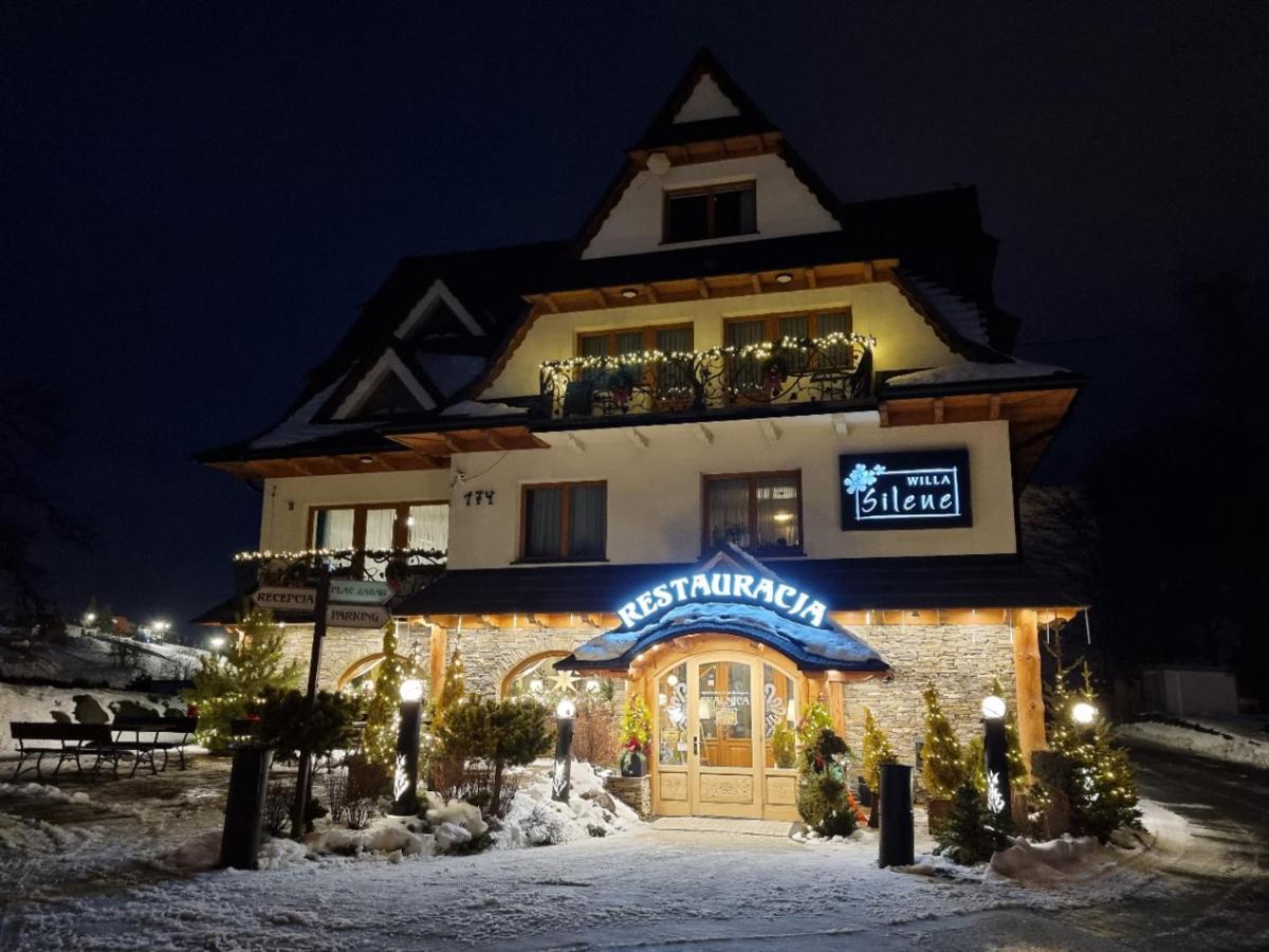 Willa Silene - Goralska Muzyka Na Zywo, Blisko Termy I Wyciagow Bukowina Tatrzanska Exterior photo